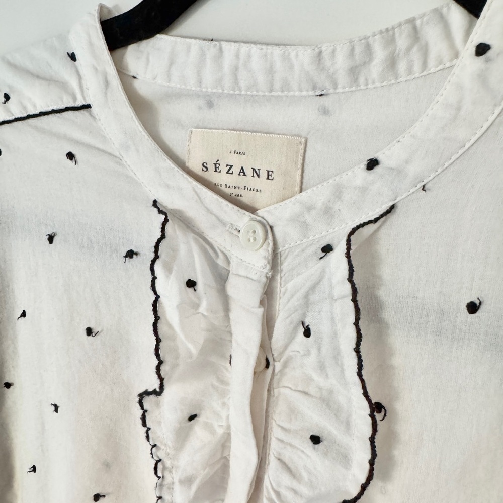 Sézane ‘Effy’ Blouse, Sz 38 - Picture 5 of 9
